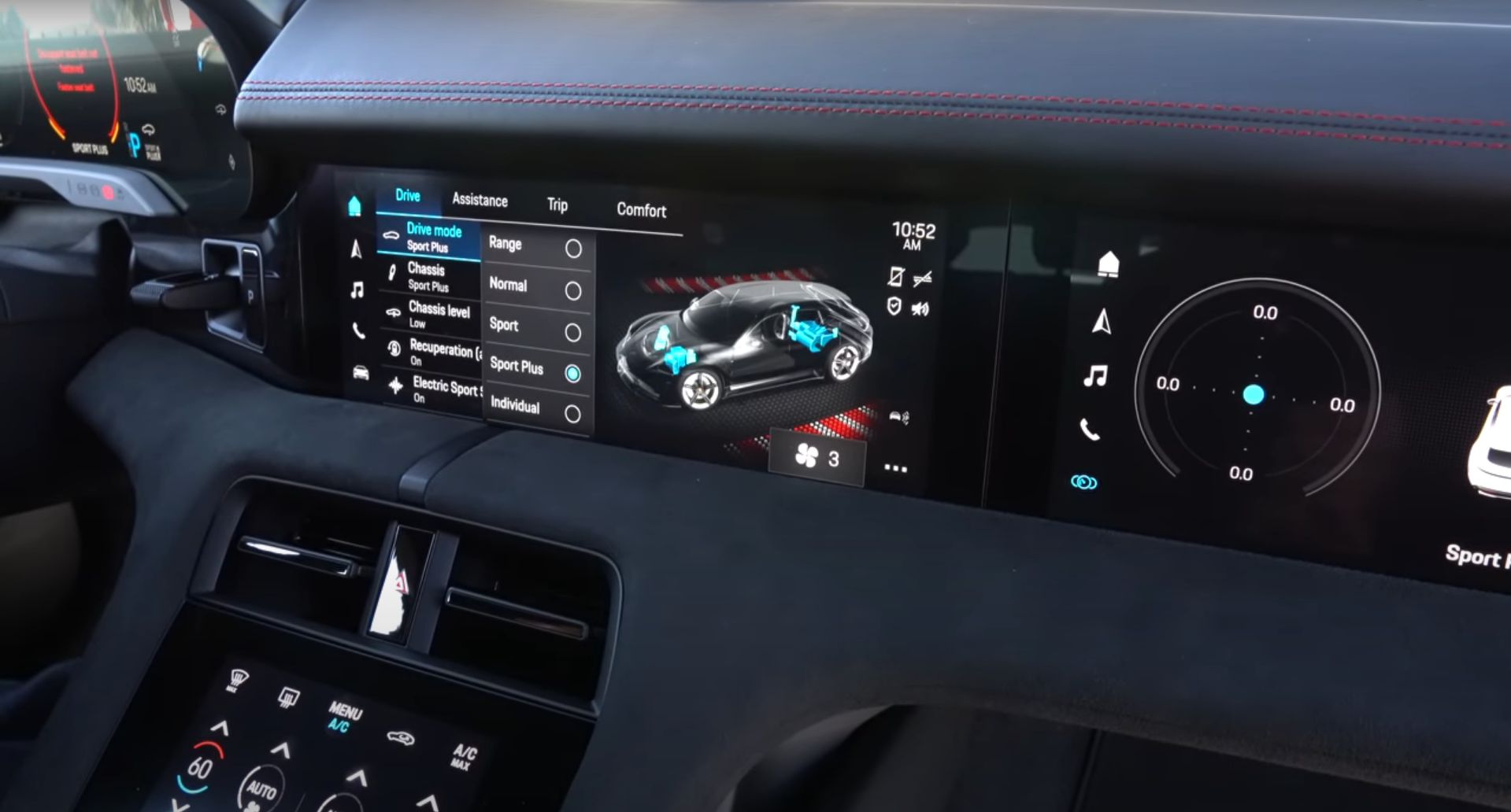 Porsche Taycan Sport Turismo 2022 Dashboard